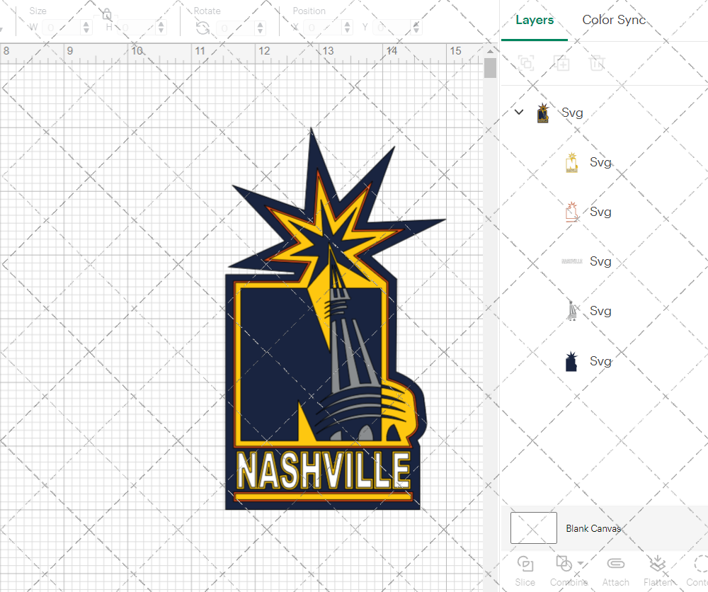 Nashville Predators Alternate 1998 002, Svg, Dxf, Eps, Png - SvgShopArt