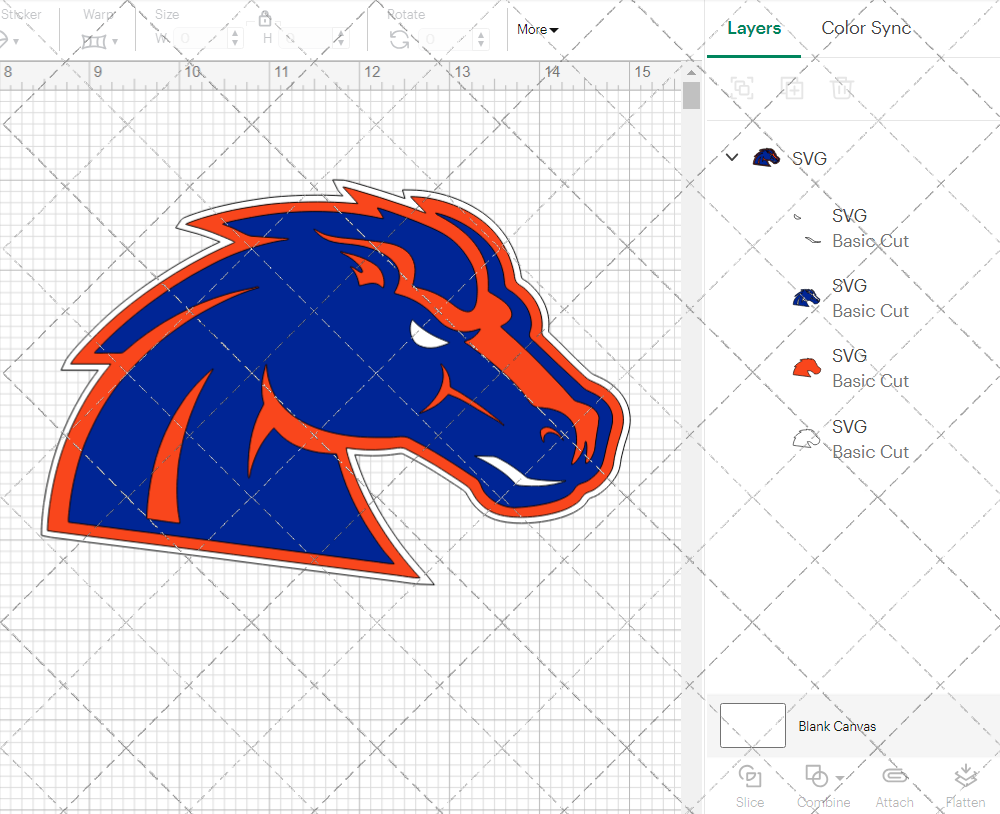 Boise State Broncos Secondary 2002 005, Svg, Dxf, Eps, Png