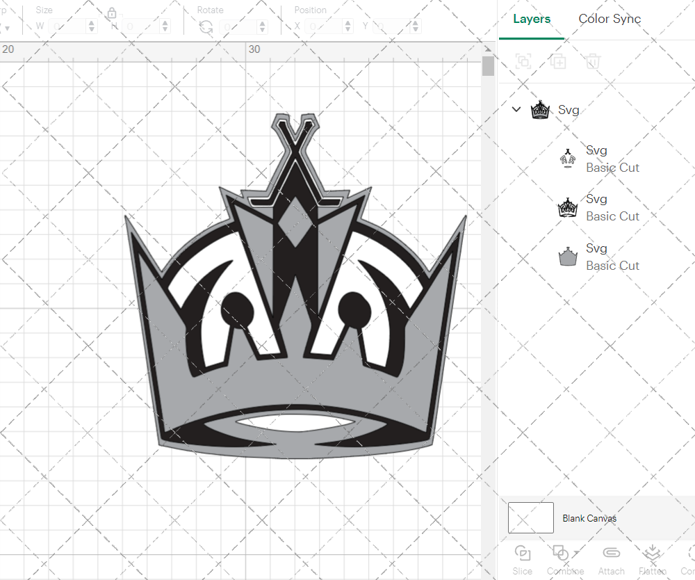 Los Angeles Kings Alternate 2011 002, Svg, Dxf, Eps, Png - SvgShopArt