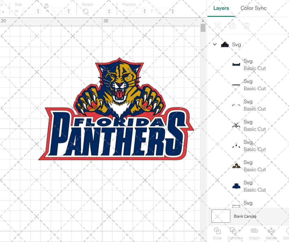 Florida Panthers Alternate 1999 003, Svg, Dxf, Eps, Png - SvgShopArt