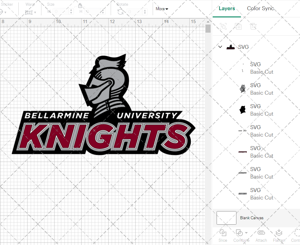 Bellarmine Knights Alternate 2010 004, Svg, Dxf, Eps, Png - SvgShopArt