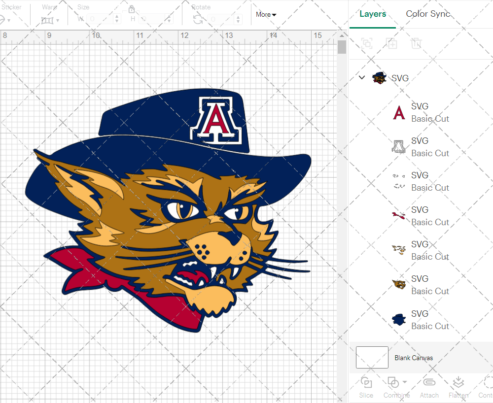 Arizona Wildcats Mascot 2000 002, Svg, Dxf, Eps, Png - SvgShopArt