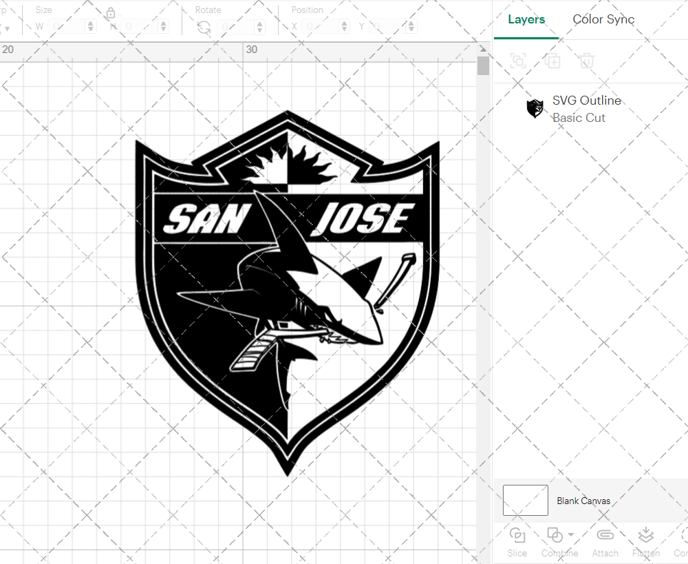 San Jose Sharks Alternate 2007 003, Svg, Dxf, Eps, Png - SvgShopArt