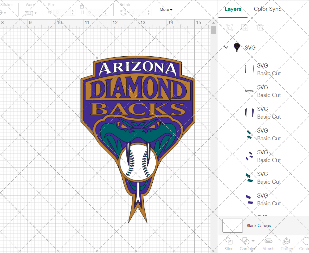 Arizona Diamondbacks Alternate 1998, Svg, Dxf, Eps, Png - SvgShopArt