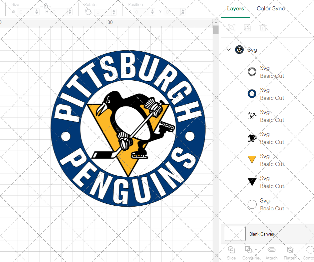 Pittsburgh Penguins 1968, Svg, Dxf, Eps, Png - SvgShopArt