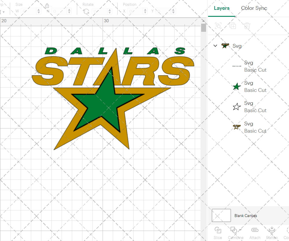 Dallas Stars 1993, Svg, Dxf, Eps, Png - SvgShopArt