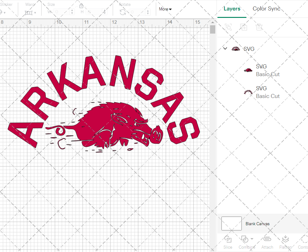 Arkansas Razorbacks Alternate 1947, Svg, Dxf, Eps, Png - SvgShopArt