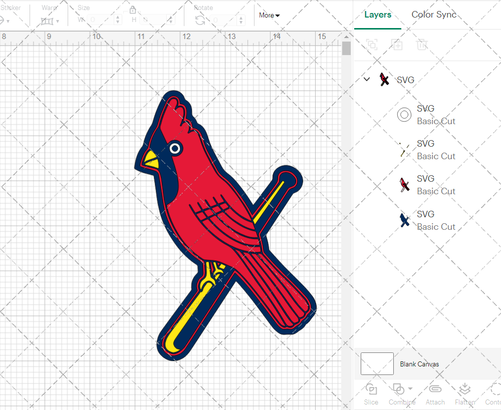 St. Louis Cardinals Alternate 1948, Svg, Dxf, Eps, Png - SvgShopArt