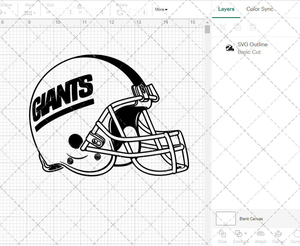 New York Giants Helmet 1981 002, Svg, Dxf, Eps, Png - SvgShopArt