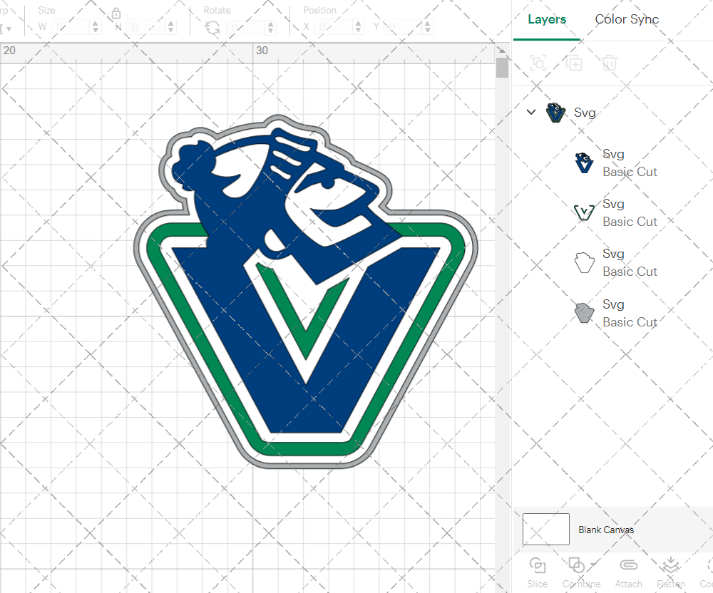 Vancouver Canucks Alternate 2007 002, Svg, Dxf, Eps, Png - SvgShopArt