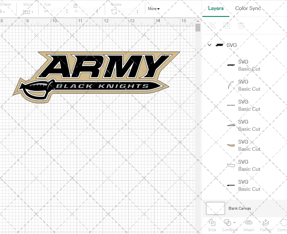 Army Black Knights Alternate 2010 002, Svg, Dxf, Eps, Png - SvgShopArt