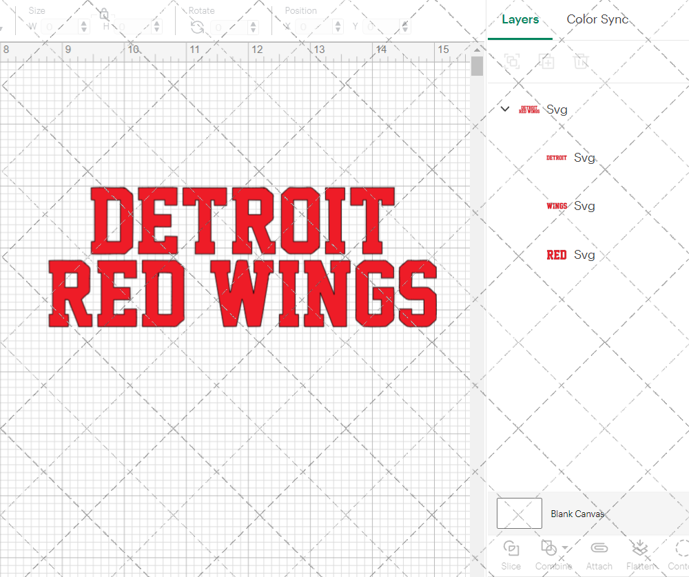 Detroit Red Wings Concept Wordmark 002, Svg, Dxf, Eps, Png - SvgShopArt