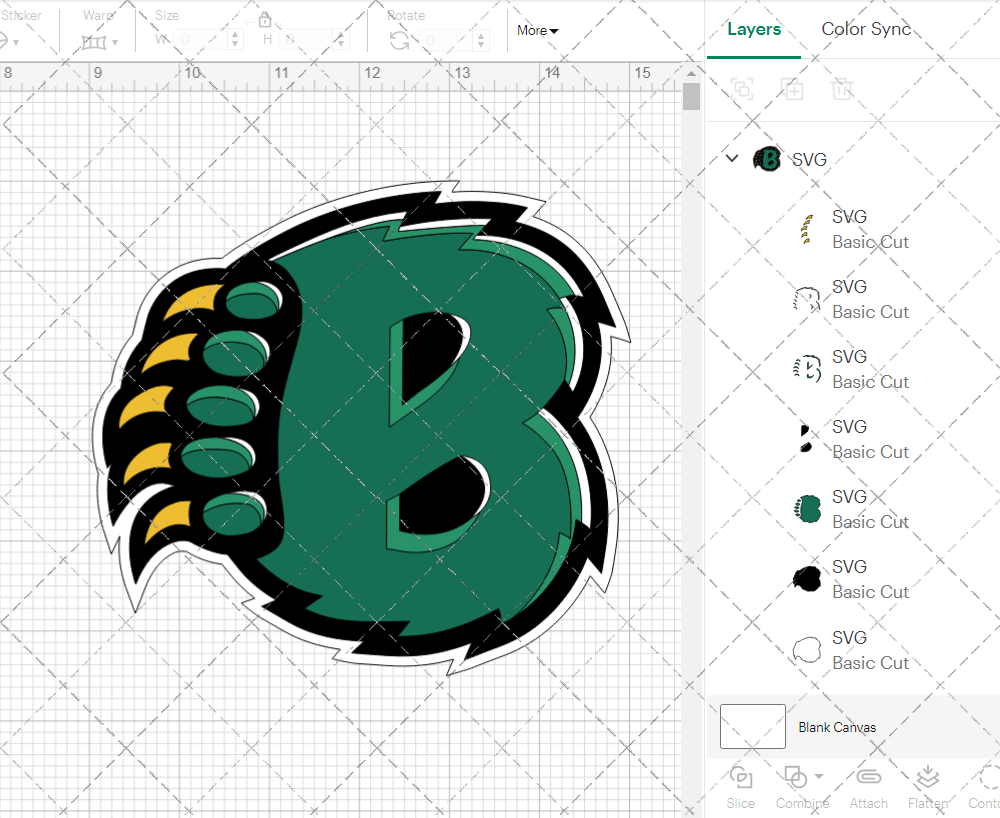 Baylor Bears Alternate 1997, Svg, Dxf, Eps, Png - SvgShopArt