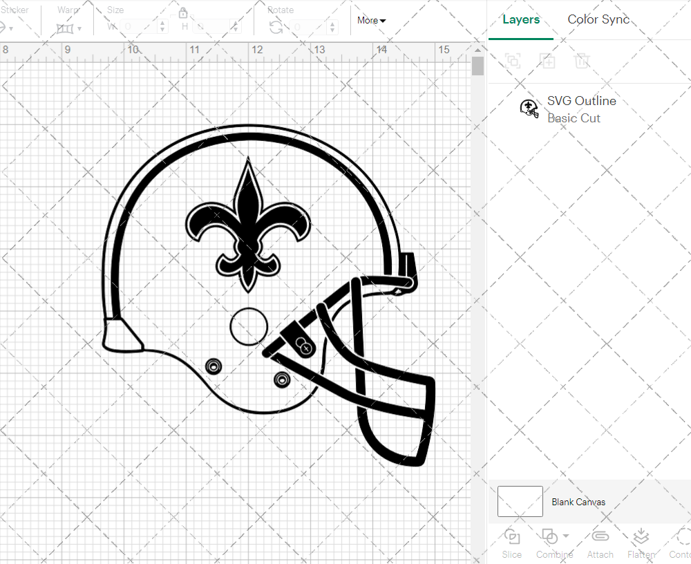 New Orleans Saints Helmet 1976, Svg, Dxf, Eps, Png - SvgShopArt