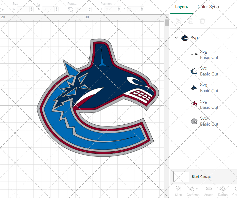 Vancouver Canucks 1997, Svg, Dxf, Eps, Png - SvgShopArt