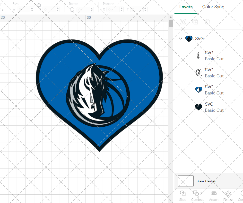 Dallas Mavericks Concept 2017, Svg, Dxf, Eps, Png - SvgShopArt