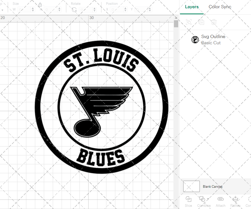 St. Louis Blues Circle 2008, Svg, Dxf, Eps, Png - SvgShopArt