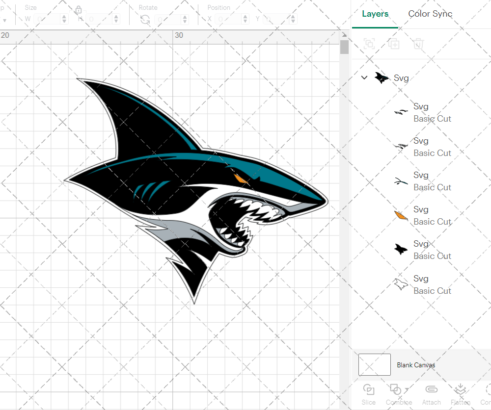 San Jose Sharks Alternate 2016, Svg, Dxf, Eps, Png - SvgShopArt