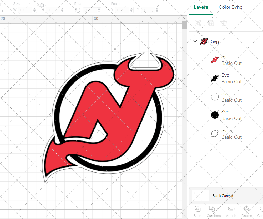 New Jersey Devils 1992, Svg, Dxf, Eps, Png - SvgShopArt