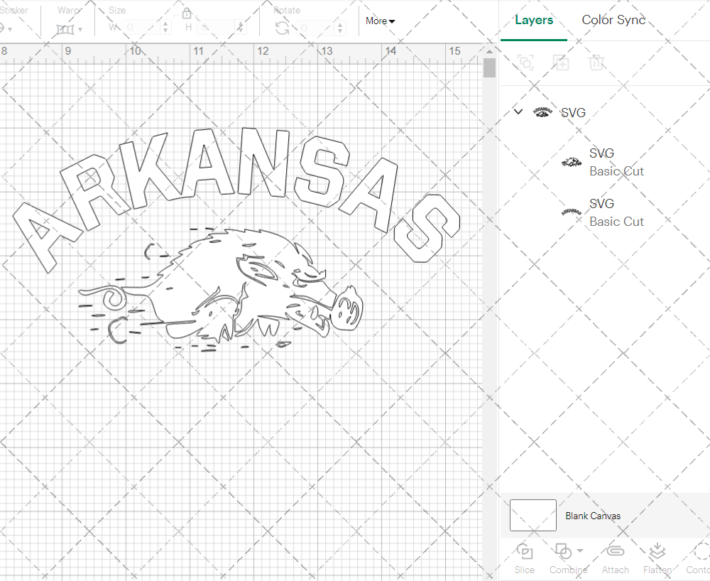 Arkansas Razorbacks Alternate 1950, Svg, Dxf, Eps, Png - SvgShopArt