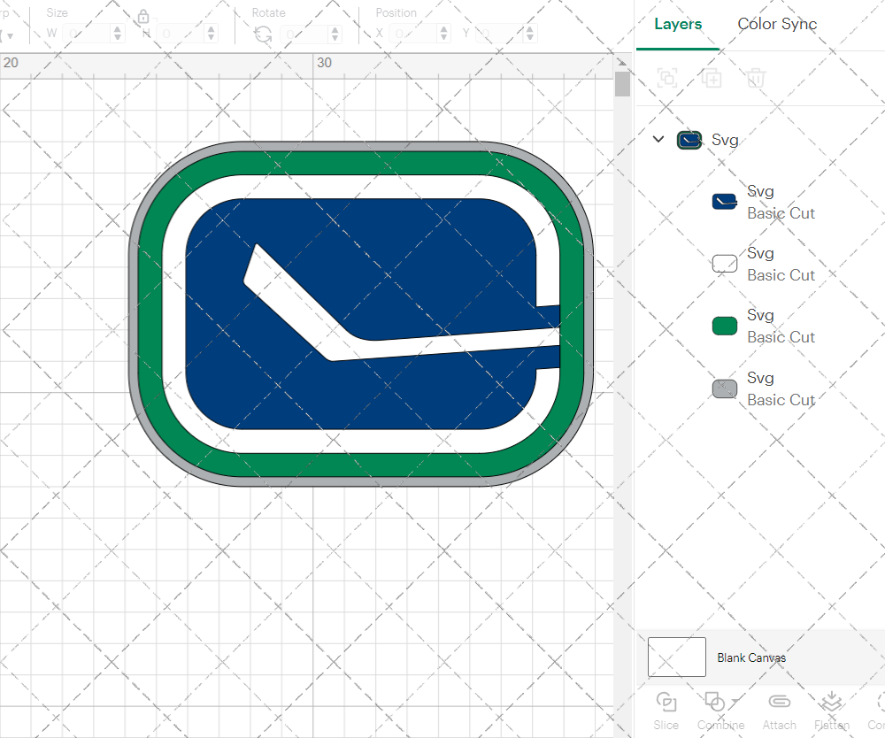 Vancouver Canucks Alternate 2007, Svg, Dxf, Eps, Png - SvgShopArt