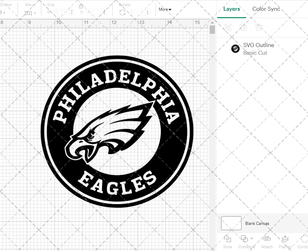 Philadelphia Eagles Circle 1996 002, Svg, Dxf, Eps, Png - SvgShopArt