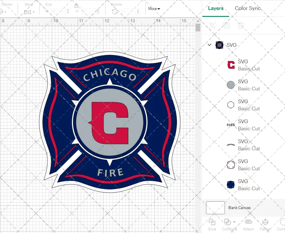 Chicago Fire 2015, Svg, Dxf, Eps, Png - SvgShopArt