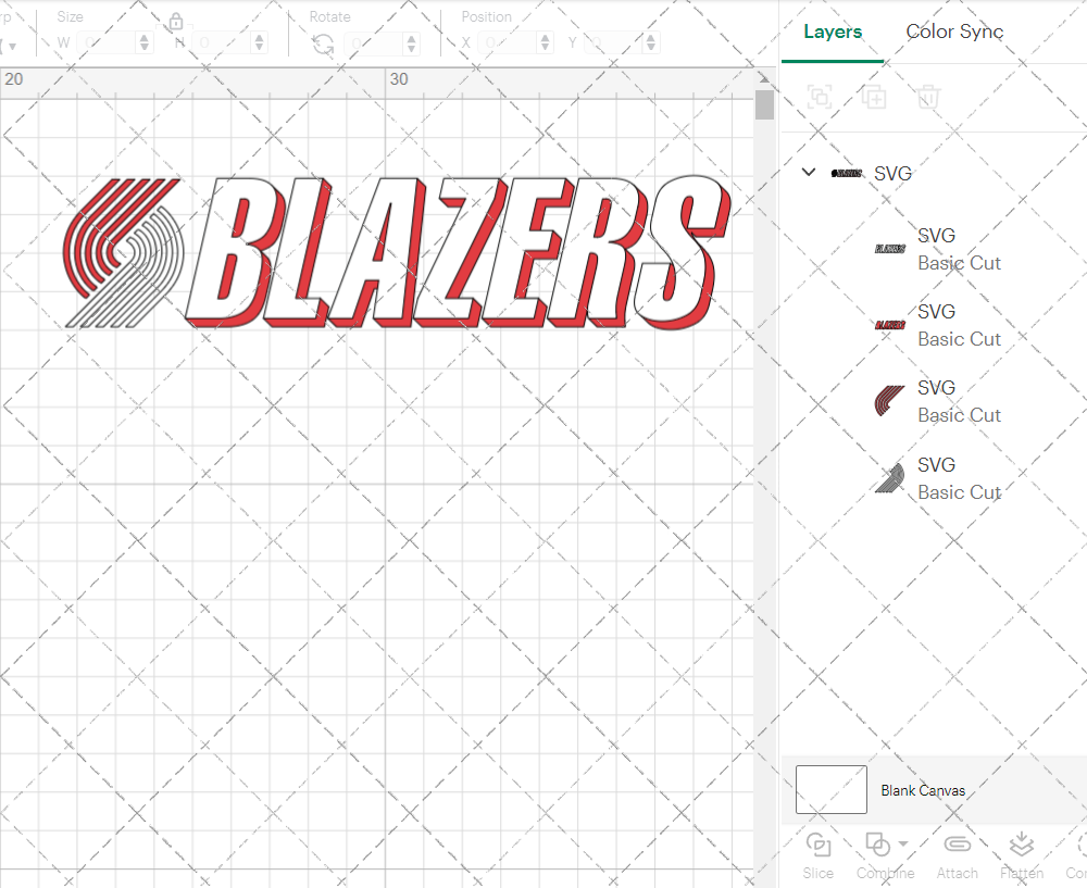 Portland Trail Blazers Secondary 1991 002, Svg, Dxf, Eps, Png - SvgShopArt