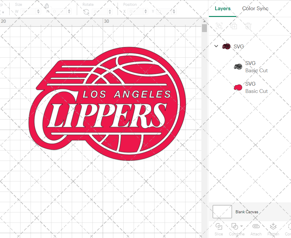 Los Angeles Clippers Concept 1984 002, Svg, Dxf, Eps, Png - SvgShopArt