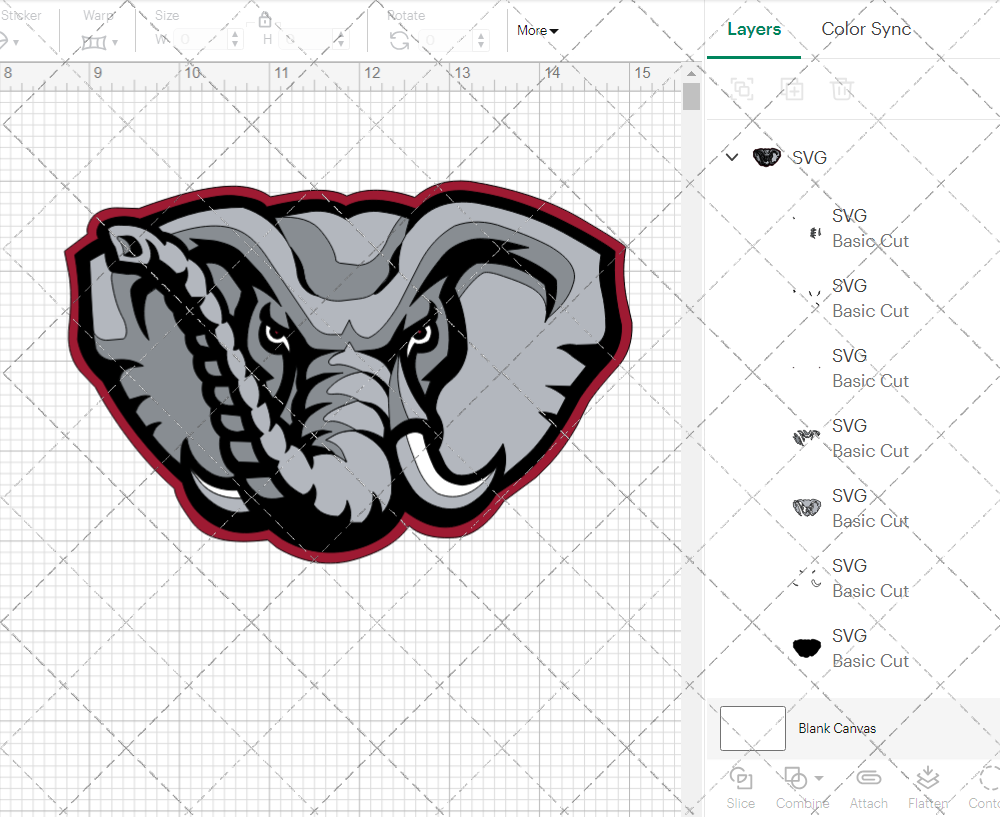 Alabama Crimson Tide Alternate 1998 002, Svg, Dxf, Eps, Png - SvgShopArt