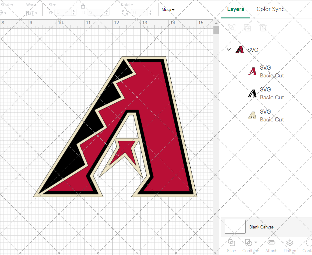 Arizona Diamondbacks Alternate 2007 003, Svg, Dxf, Eps, Png - SvgShopArt