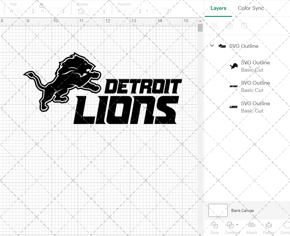 Detroit Lions Alternate 2017, Svg, Dxf, Eps, Png - SvgShopArt