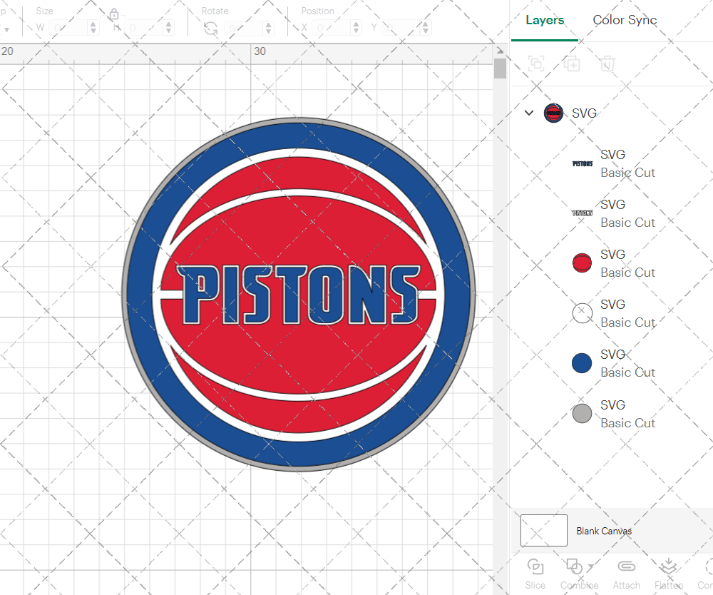 Detroit Pistons Concept 2017 005, Svg, Dxf, Eps, Png - SvgShopArt