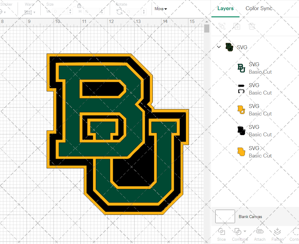 Baylor Bears Alternate 2005 004, Svg, Dxf, Eps, Png - SvgShopArt