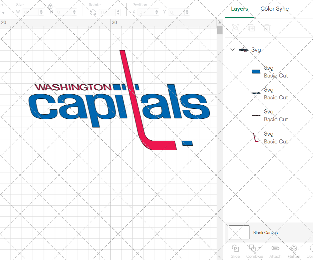 Washington Capitals 1974, Svg, Dxf, Eps, Png - SvgShopArt