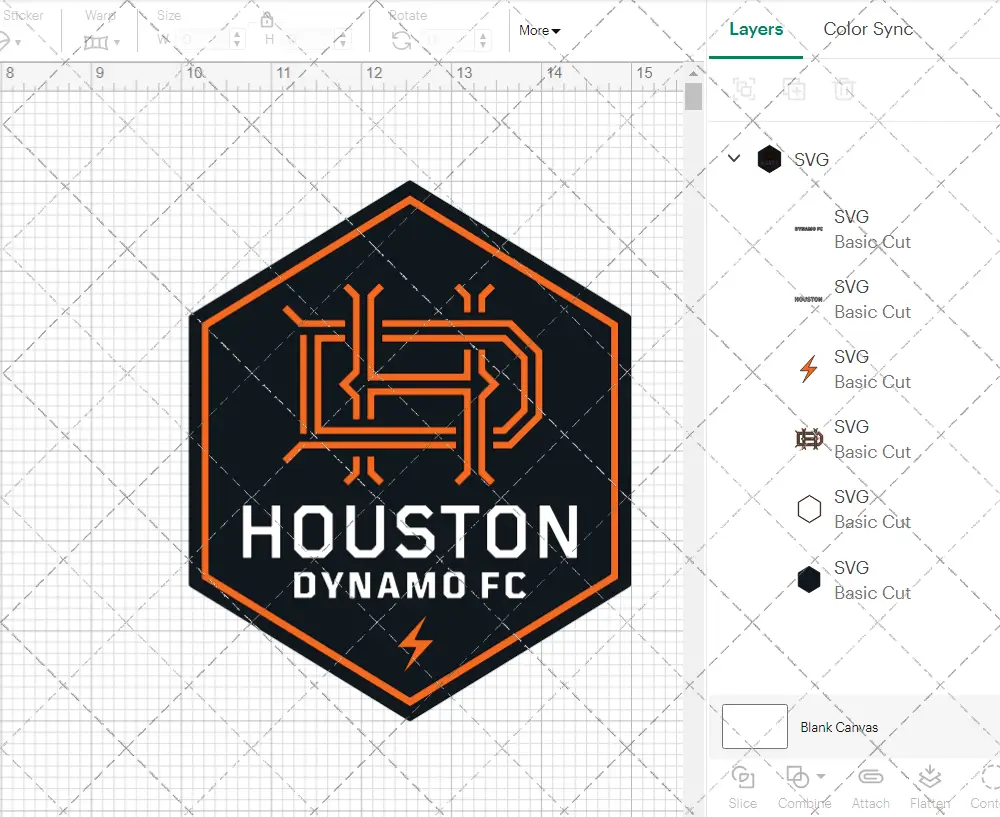 Houston Dynamo FC 2021, Svg, Dxf, Eps, Png - SvgShopArt