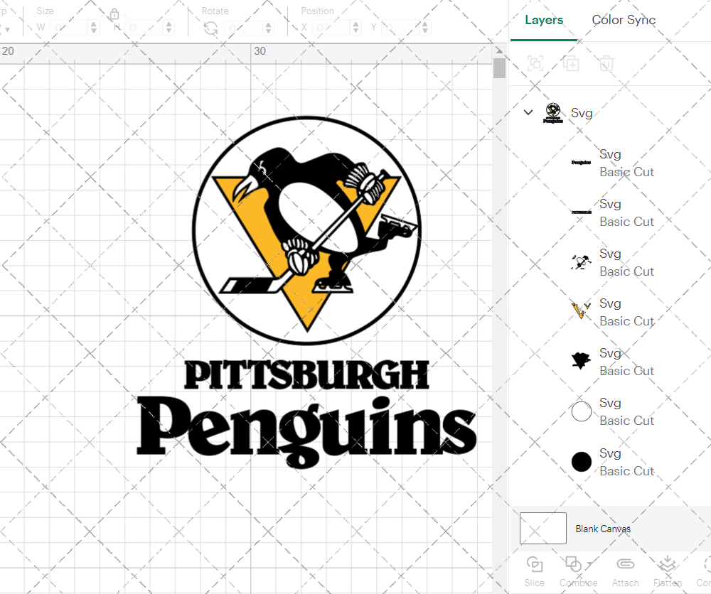 Pittsburgh Penguins Alternate 1981, Svg, Dxf, Eps, Png - SvgShopArt