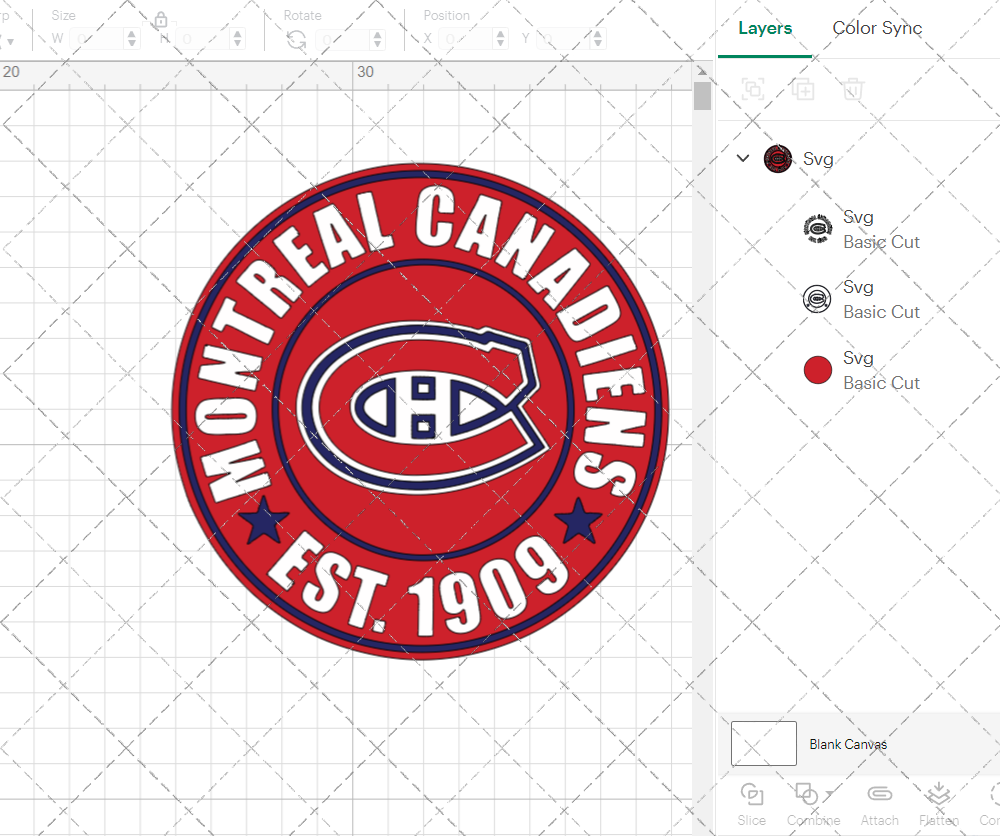 Montreal Canadiens Circle 1999 004, Svg, Dxf, Eps, Png - SvgShopArt