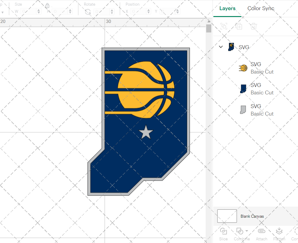 Indiana Pacers Alternate 2017, Svg, Dxf, Eps, Png - SvgShopArt