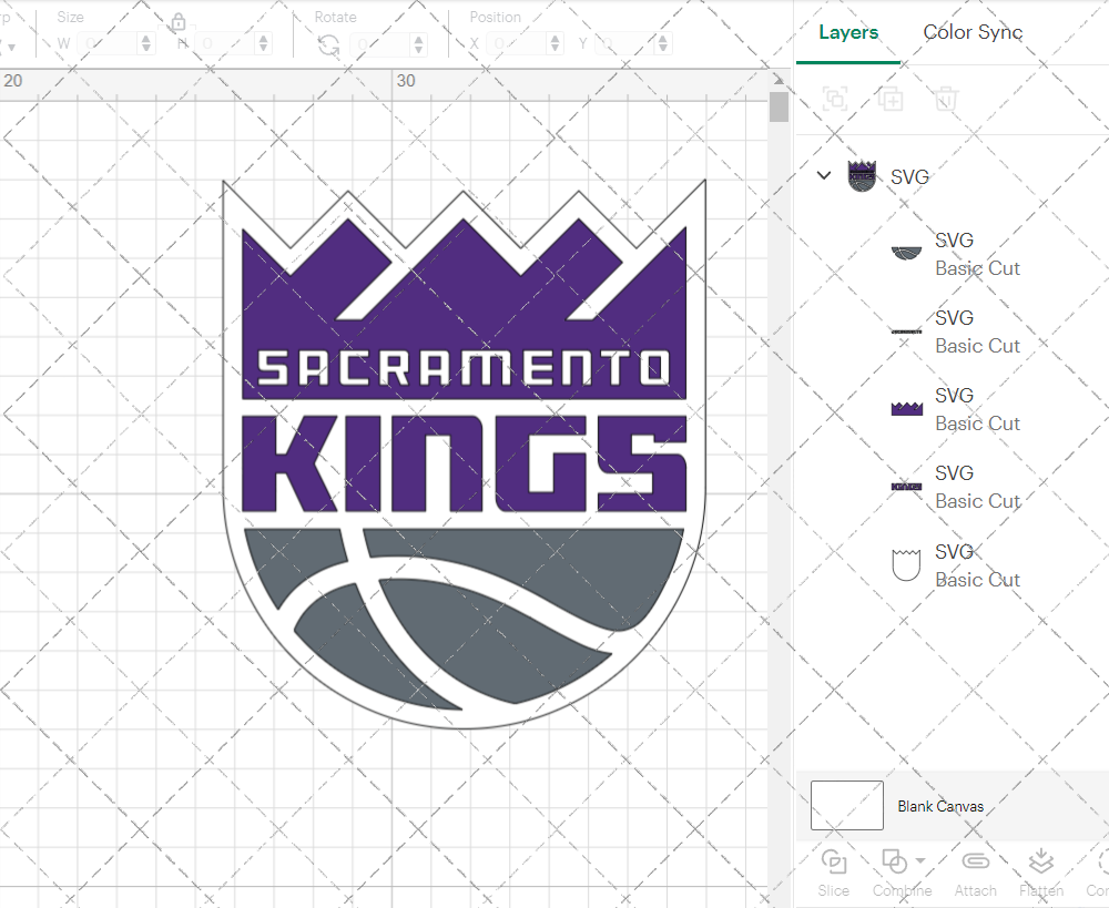 Sacramento Kings 2016, Svg, Dxf, Eps, Png - SvgShopArt