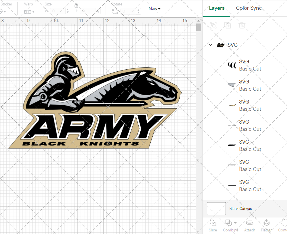 Army Black Knights Alternate 2010, Svg, Dxf, Eps, Png - SvgShopArt