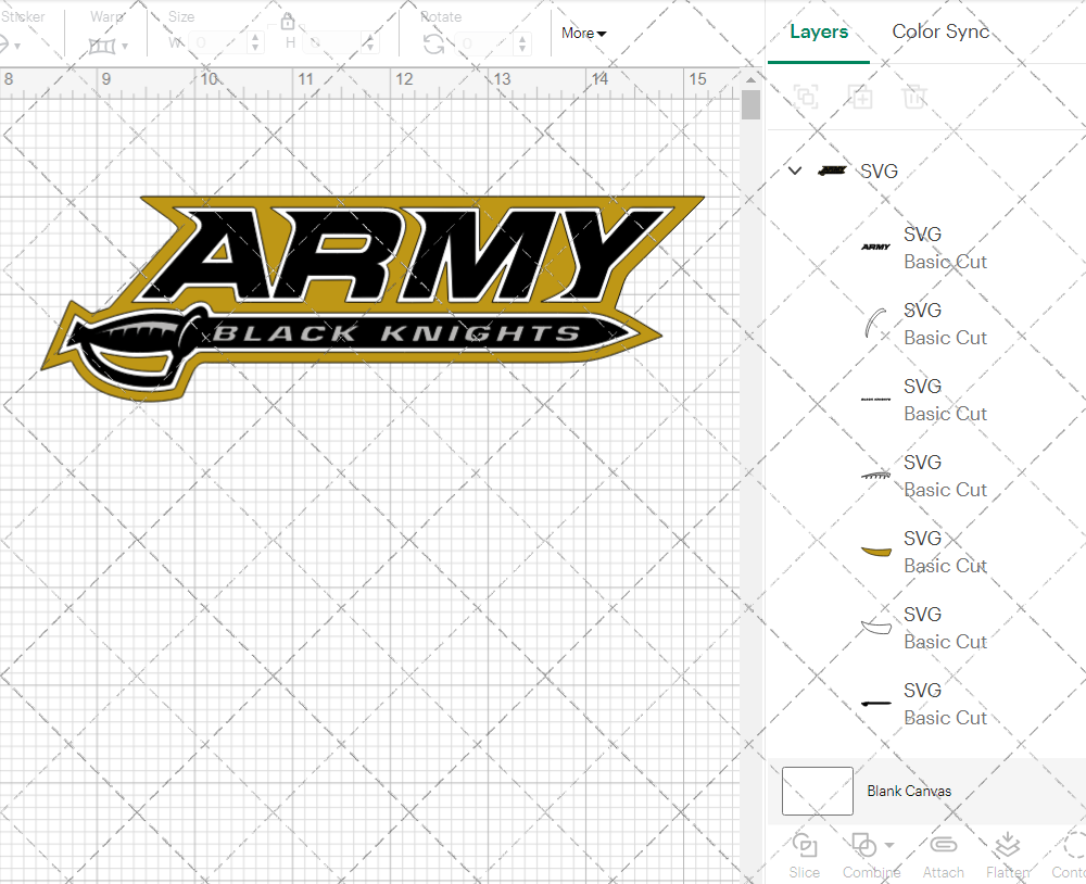 Army Black Knights Alternate 2000 002, Svg, Dxf, Eps, Png - SvgShopArt