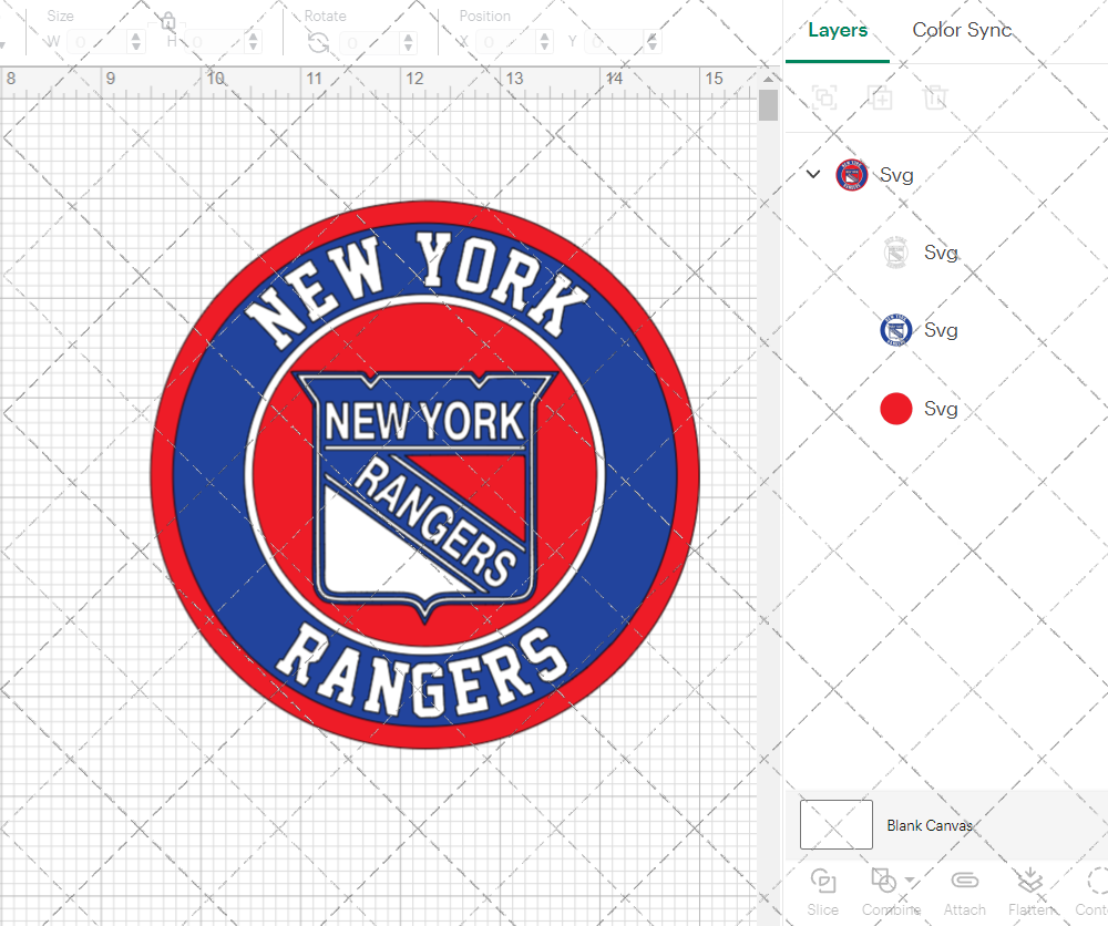 New York Rangers Circle 1999 002, Svg, Dxf, Eps, Png - SvgShopArt