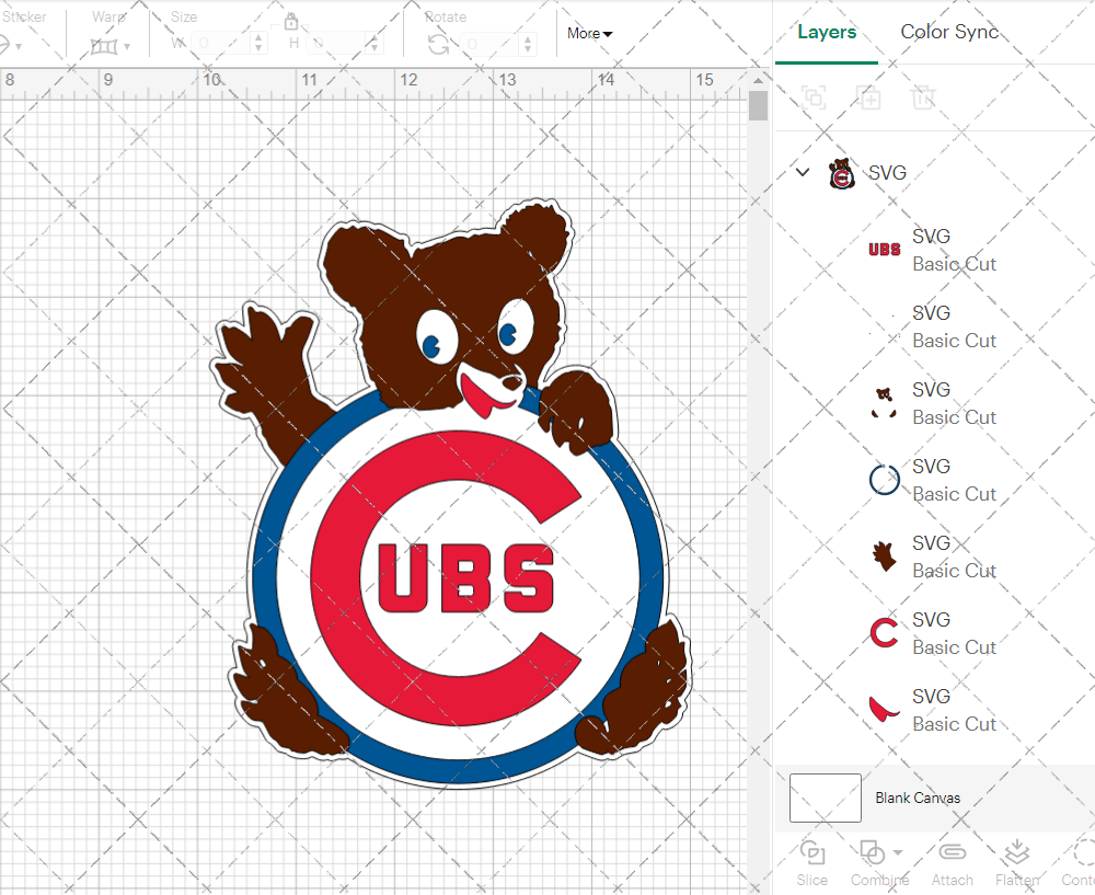 Chicago Cubs Alternate 1960, Svg, Dxf, Eps, Png - SvgShopArt