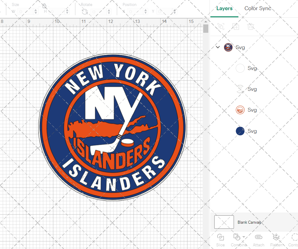 New York Islanders Circle 2017, Svg, Dxf, Eps, Png - SvgShopArt