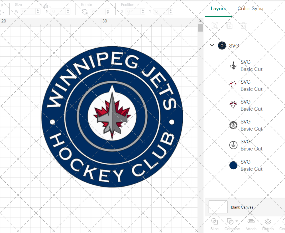 Winnipeg Jets Circle 2011 004, Svg, Dxf, Eps, Png - SvgShopArt