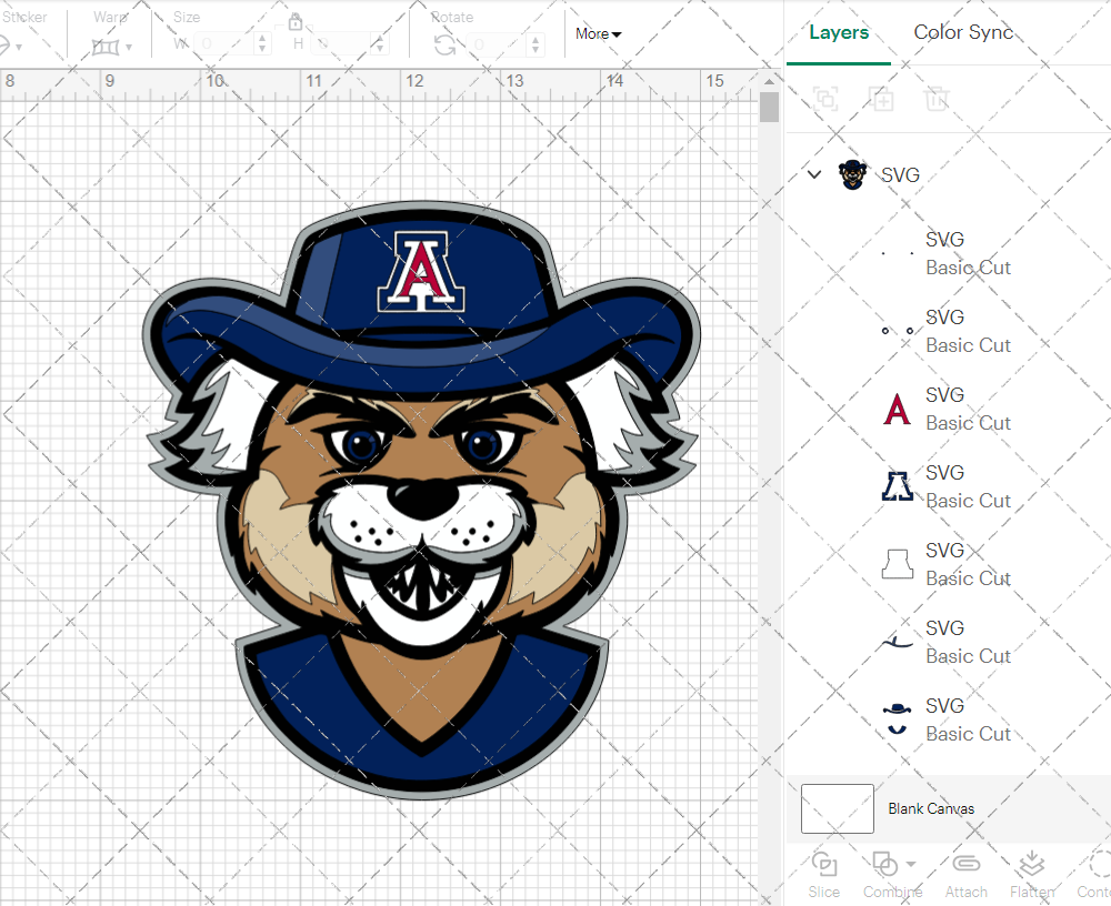 Arizona Wildcats Mascot 2013, Svg, Dxf, Eps, Png - SvgShopArt