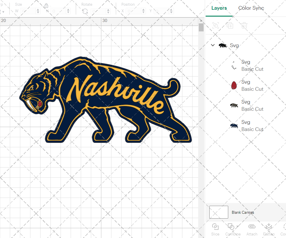 Nashville Predators Alternate 2019 005, Svg, Dxf, Eps, Png - SvgShopArt