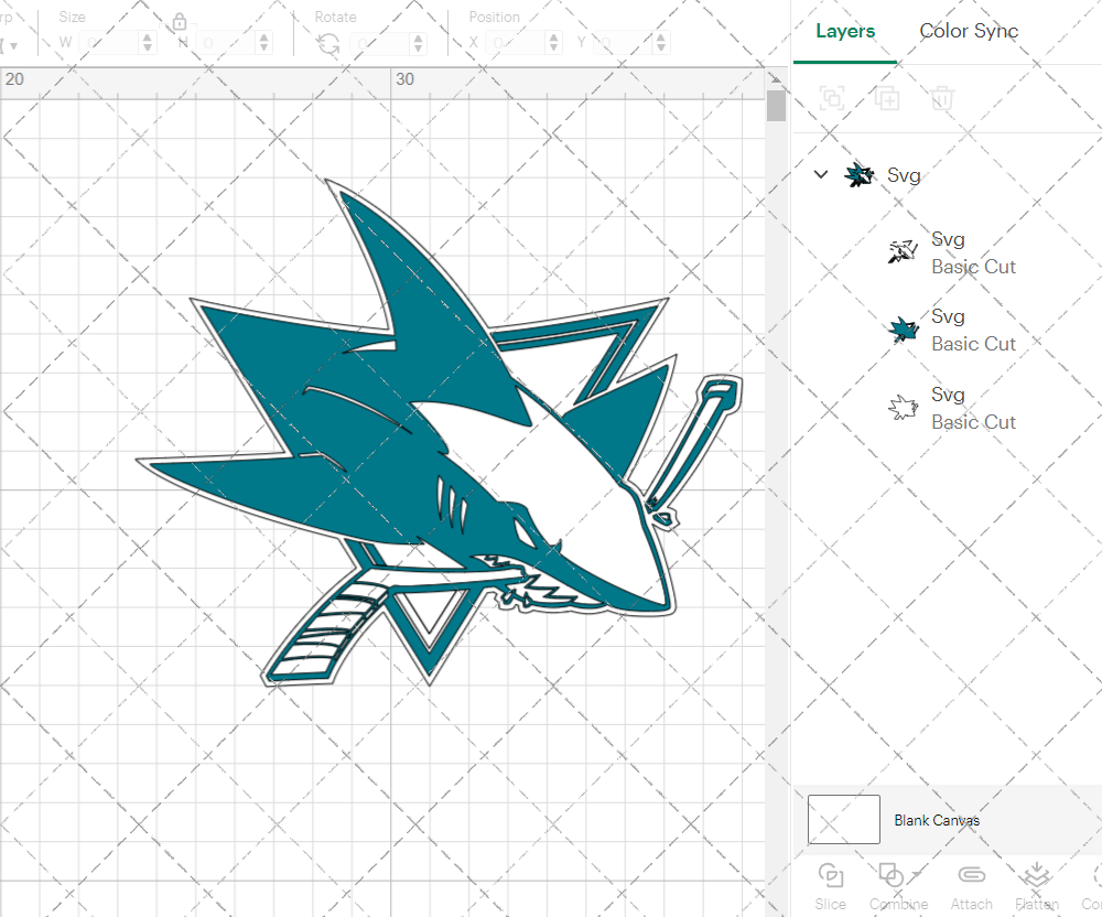 San Jose Sharks Concept 2008, Svg, Dxf, Eps, Png - SvgShopArt