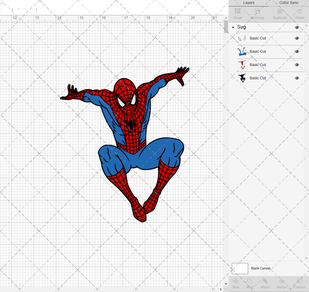 Spider-Man 005, Svg, Dxf, Eps, Png - SvgShopArt